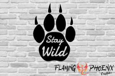STICKER STAY WILD