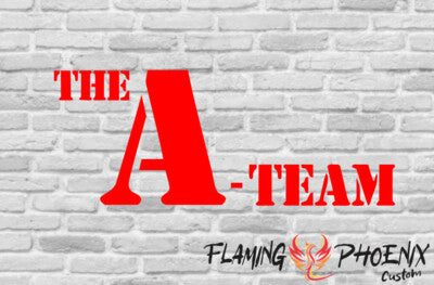 STICKER THE A TEAM