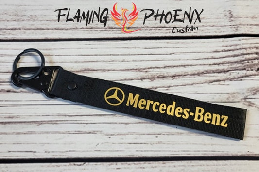Mercedes-benz strap keychain