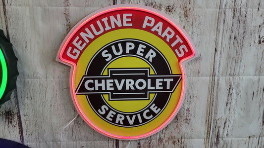 Chevrolet led shaped