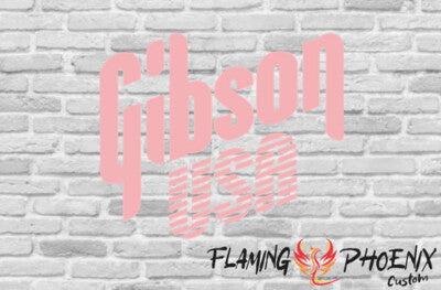 STICKER GIBSON USA