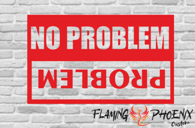 STICKER NO PROBLEM... PROBLEM